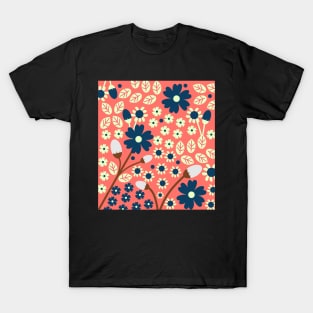 Vintage floral field T-Shirt